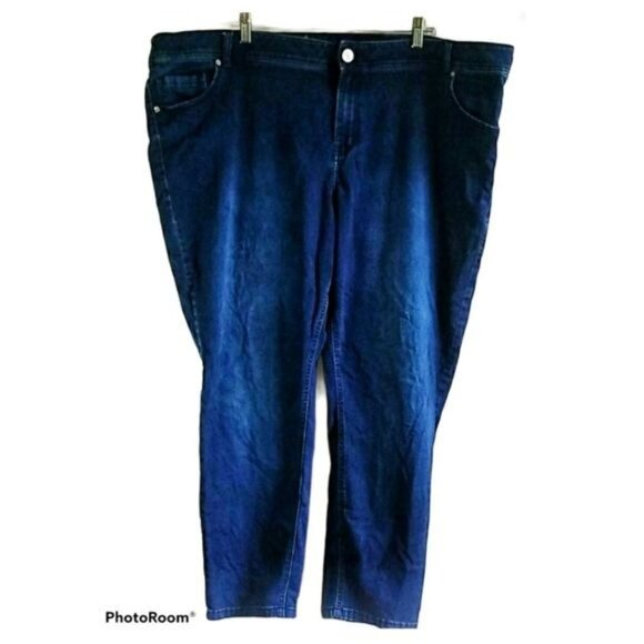 Lane Bryant Jeans Denim Skinny Genius Fit Pants Women's WOMAN'S Plus Size 28 - Picture 11 of 12
